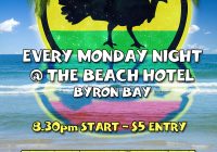 Monday Reggae with Satisvibes @ The Beach Hotel (Byron Bay)