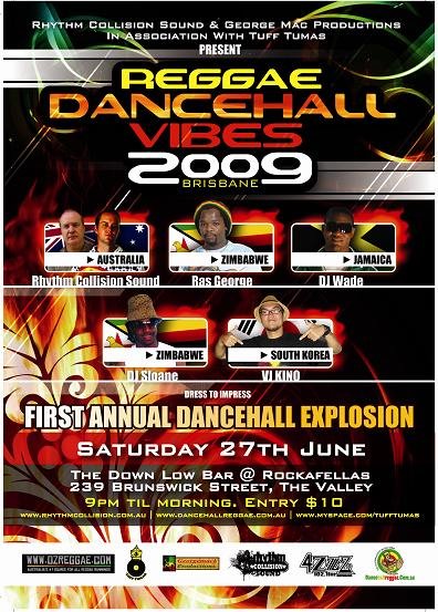Reggae Dancehall Vibes 2009 #Brisbane