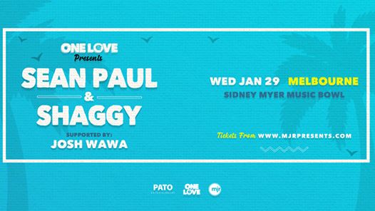 One Love Presents – Sean Paul & Shaggy (Melbourne)