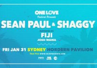 One Love Presents – Sean Paul & Shaggy (Sydney)