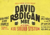 David Rodigan MBE on the KBI sound system