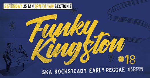 Funky Kingston #18 – free outdoor vintage Jamaican music party
