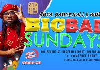 Big Bad Sundays : Soca Dancehall Reggae