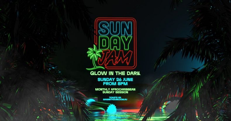 Perth Sunday Jam Glow in the dark