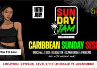 MELBOURNE SUNDAY JAM | CARIBBEAN SUNDAY SESH | KEY CLUB