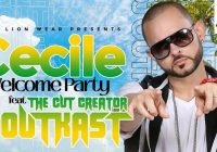 CECILE  WELCOME PARTY FT DJ OUTKAST