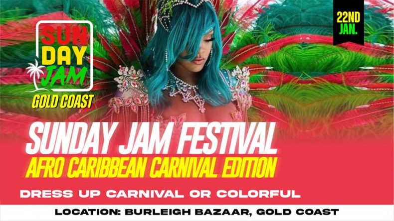 GOLD COAST SUNDAY JAM FESTIVAL “ Caribbean carnival “