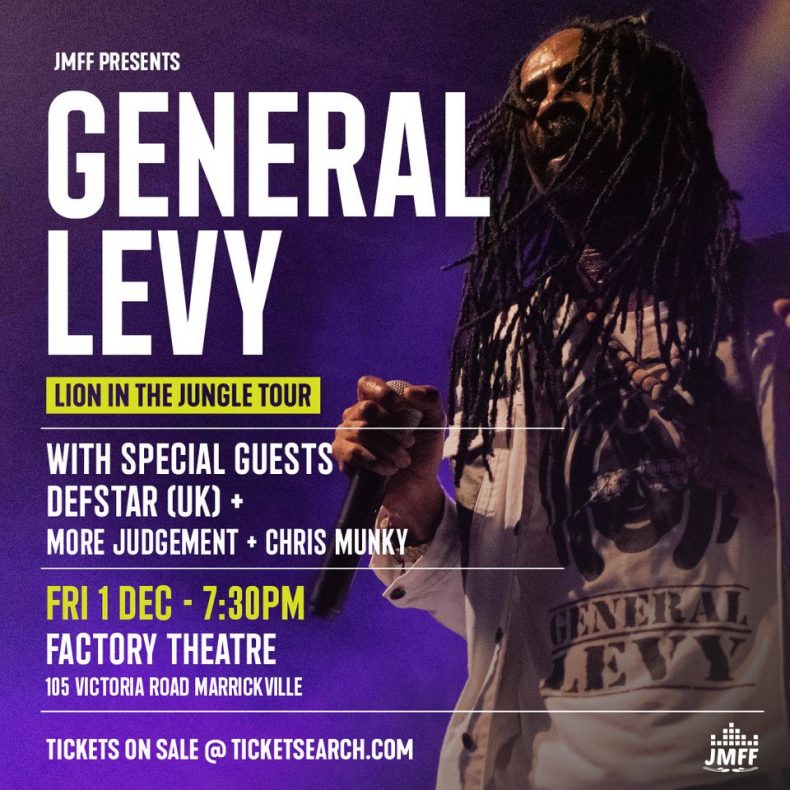 General Levy – Lion In The Jungle Tour