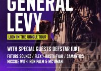 General Levy – Lion In The Jungle Tour