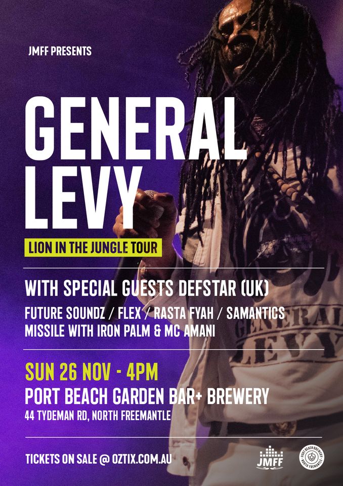 General Levy – Lion In The Jungle Tour