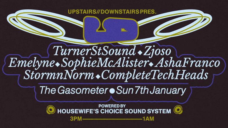 U//D on HWC Sound System w/ Turner St Sound, Zjoso, Sophie McAlister, Emelyne + More.