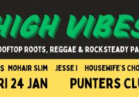 HIGH VIBES – Rooftop Roots, Reggae & Rocksteady Party