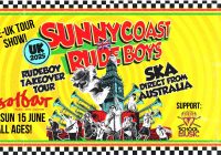 ALL AGES! Sunny Coast Rude Boys Ska Party! Solbar- Sun 15 June 2pm