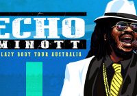 Echo Minott – No Lazy Body Tour Australia