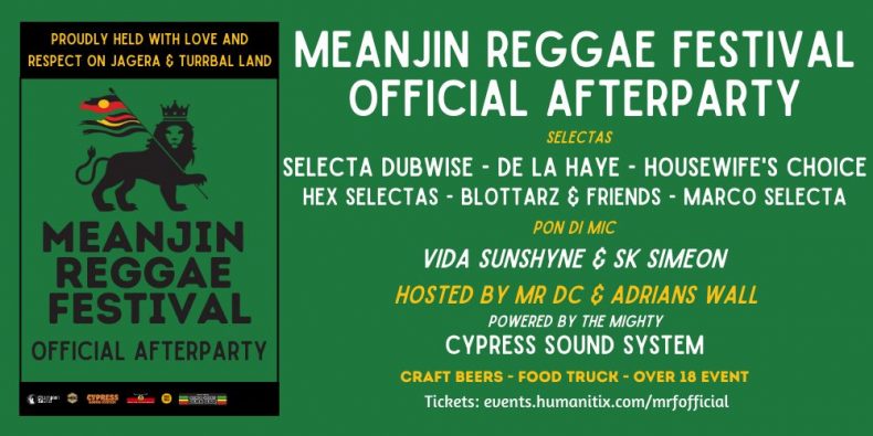 Meanjin Reggae Festival Official Afterparty