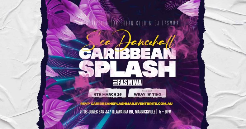 Caribbean Splash | 90s Dancehall & Soca Sunday at Titus Jones