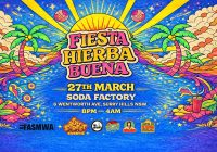 FIESTA HIERBA BUENA• Reggae • Ska Latino • Caribbean Heat