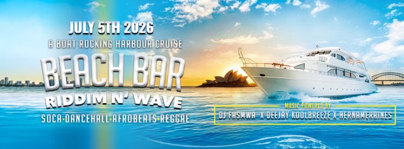Beach Bar Riddim N Wave – The Winter Escape on Sydney Harbour