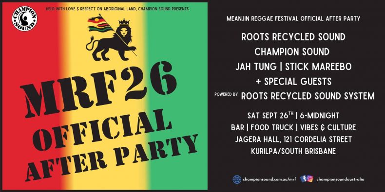 MRF26 Official After Party