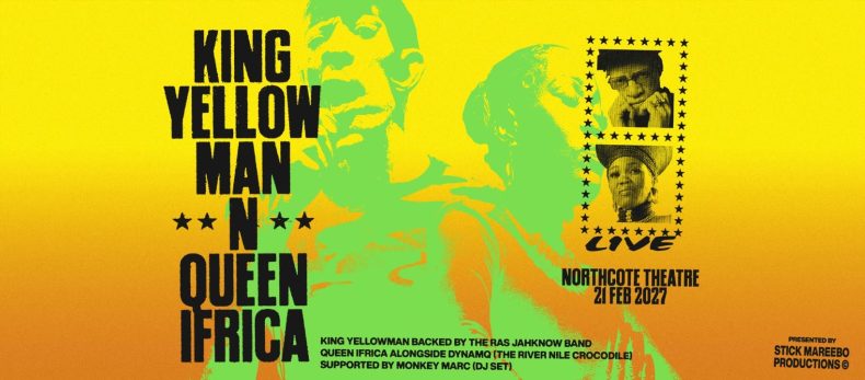 King Yellowman  + Queen Ifrica Live
