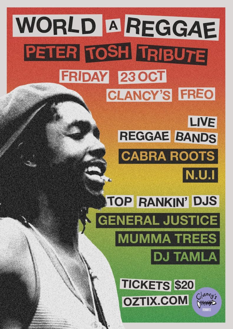 World A Reggae – Peter Tosh Tribute!